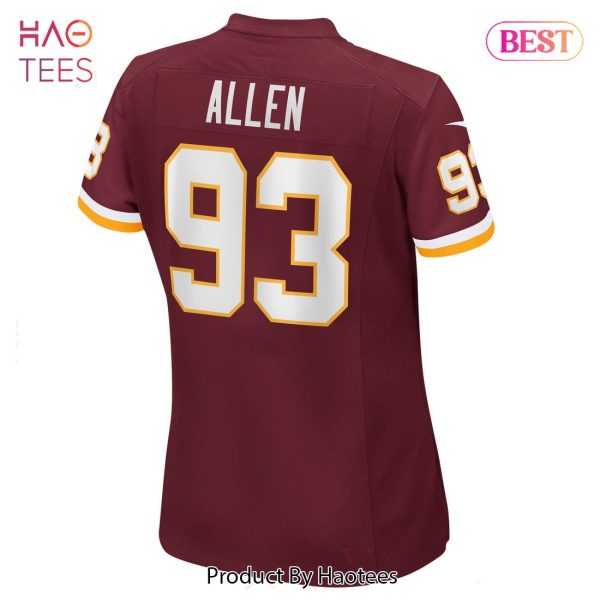 Jonathan Allen Washington Football Team Nike Women’s Game Player Jersey -Burgundy