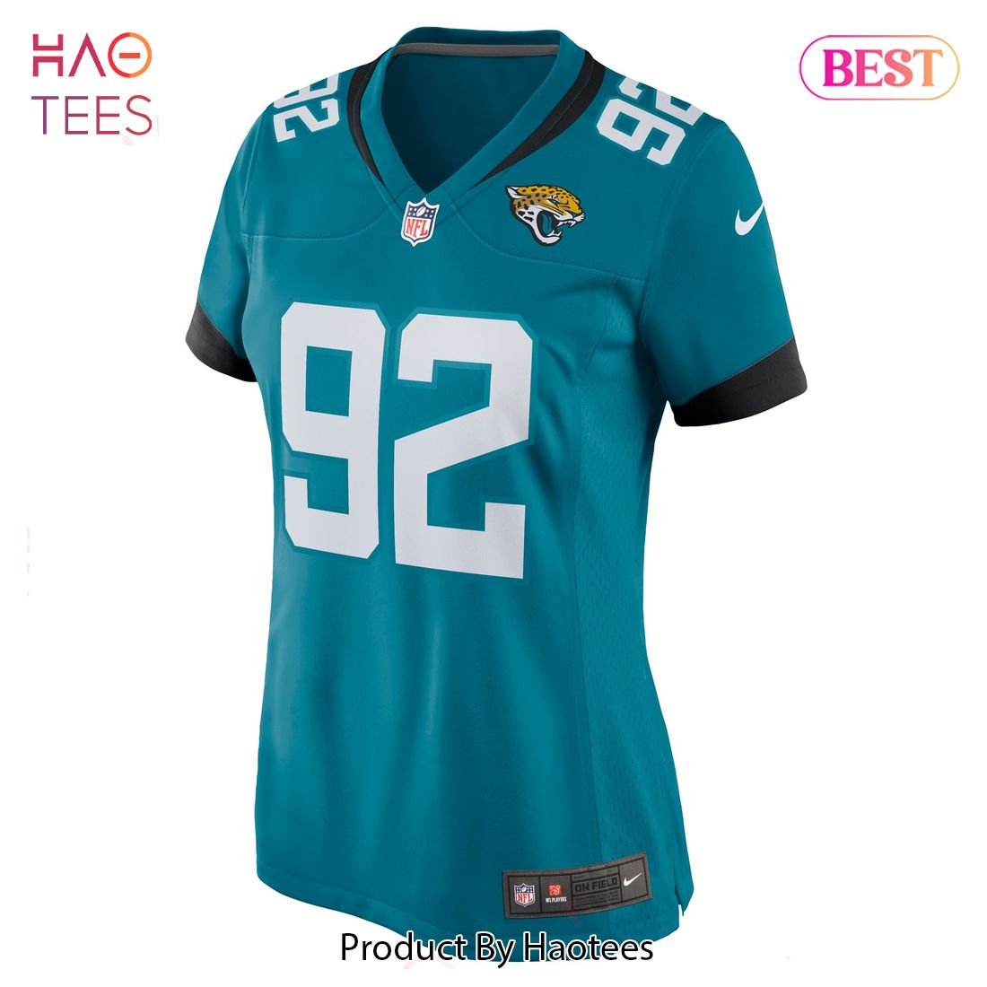 Jordan Smith Jacksonville Jaguars Nike Women’s Game Jersey Teal Luxury Store