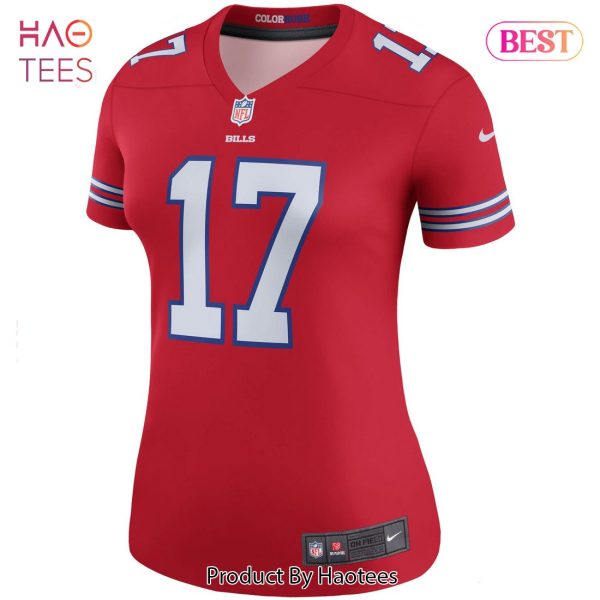 Josh Allen Buffalo Bills Nike Women’s Color Rush Legend Player Jersey Red