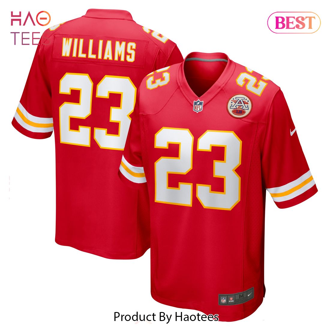 Joshua Williams Kansas City Chiefs Nike Game Player Jersey Red Luxury Store