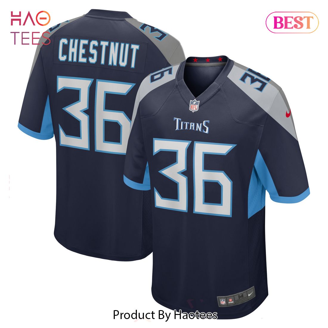 Julius Chestnut Tennessee Titans Nike Game Player Jersey Navy Luxury Store