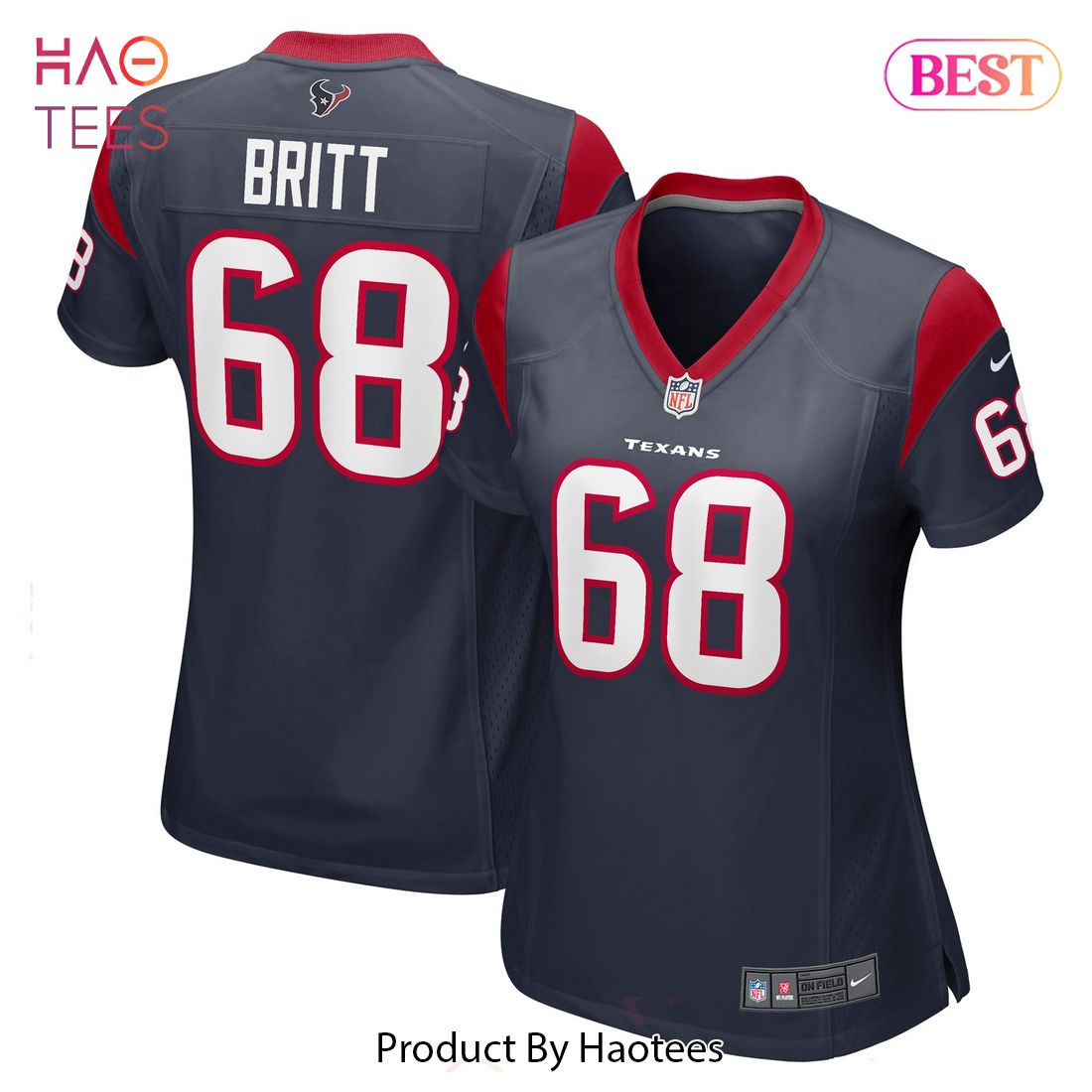 Justin Britt Houston Texans Nike Women’s Game Jersey Navy Luxury Store