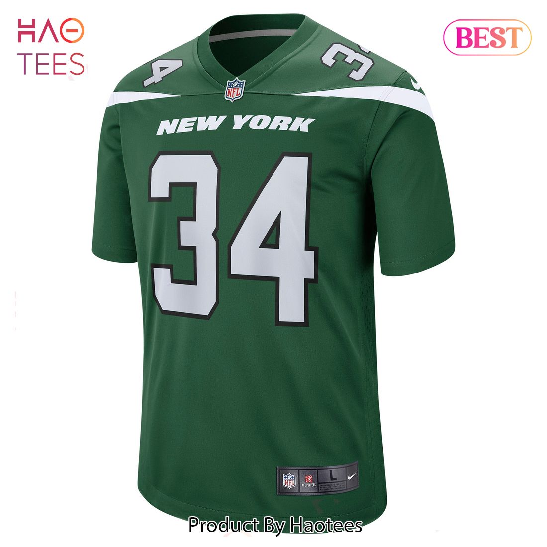 Justin Hardee New York Jets Nike Game Jersey Gotham Green Luxury Store