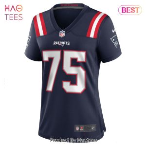 Justin Herron New England Patriots Nike Women’s Team Game Jersey Navy