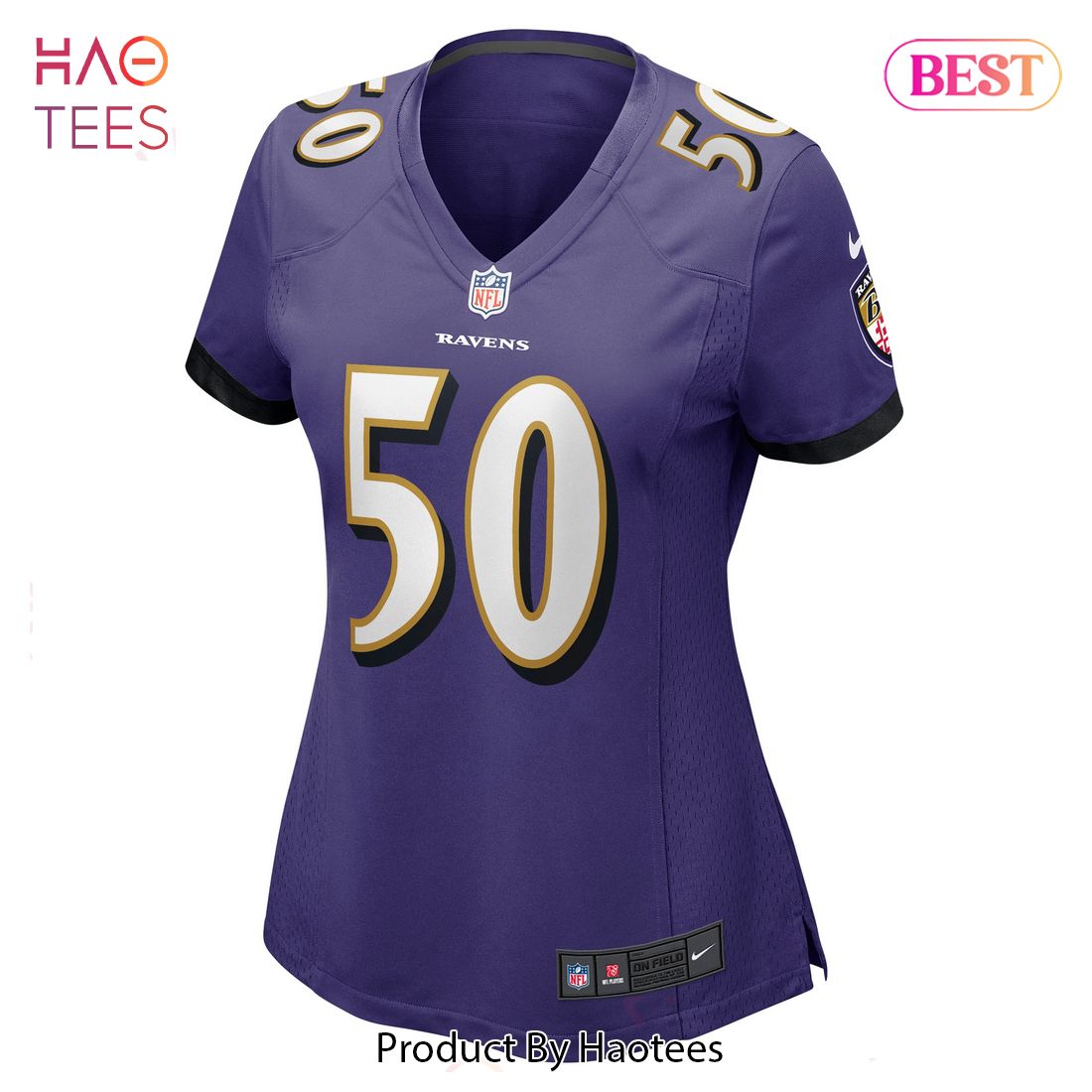 Justin Houston Baltimore Ravens Nike Women’s Game Jersey Purple Luxury Store