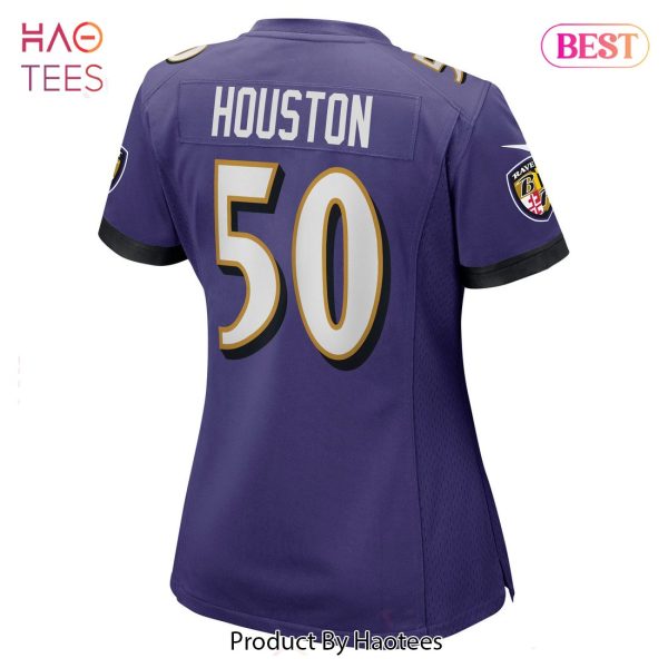 Justin Houston Baltimore Ravens Nike Women’s Game Jersey Purple