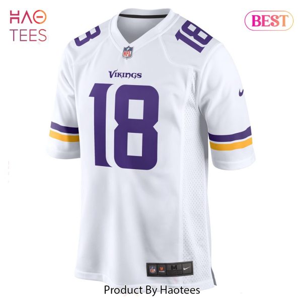 Justin Jefferson Minnesota Vikings Nike Game Player Jersey White