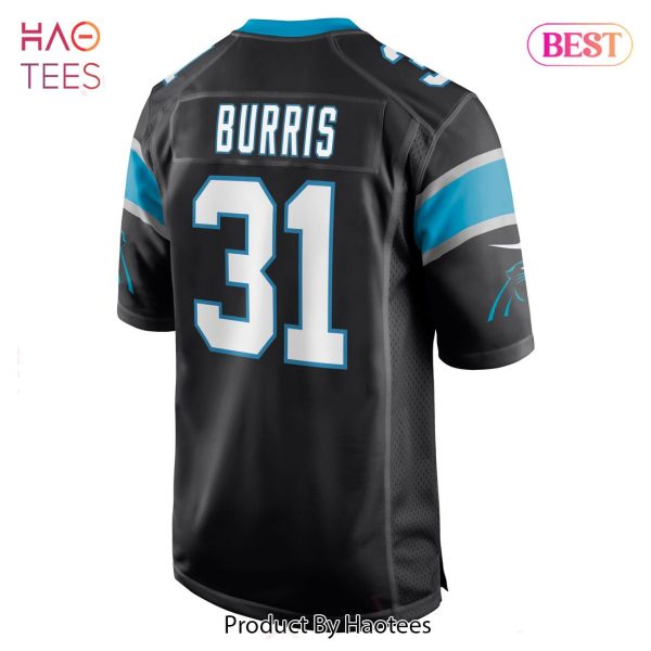 Juston Burris Carolina Panthers Nike Game Jersey Black