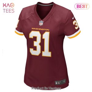 Kamren Curl Washington Football Team Nike Women’s Game Player Jersey -Burgundy