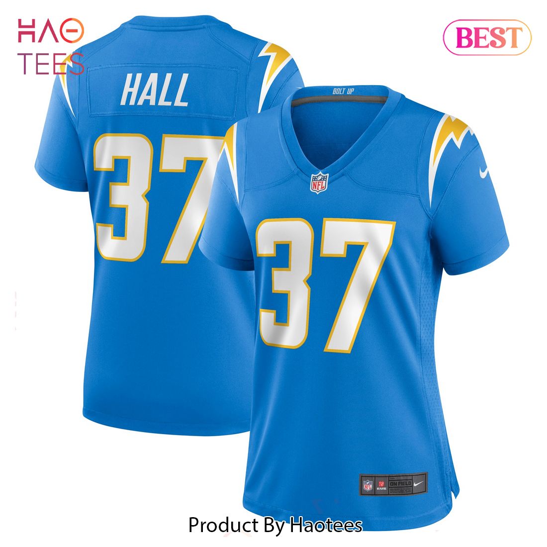 Kemon Hall Los Angeles Chargers Nike Women’s Game Jersey Powder Blue