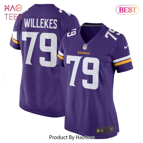 Kenny Willekes Minnesota Vikings Nike Women’s Game Jersey Purple