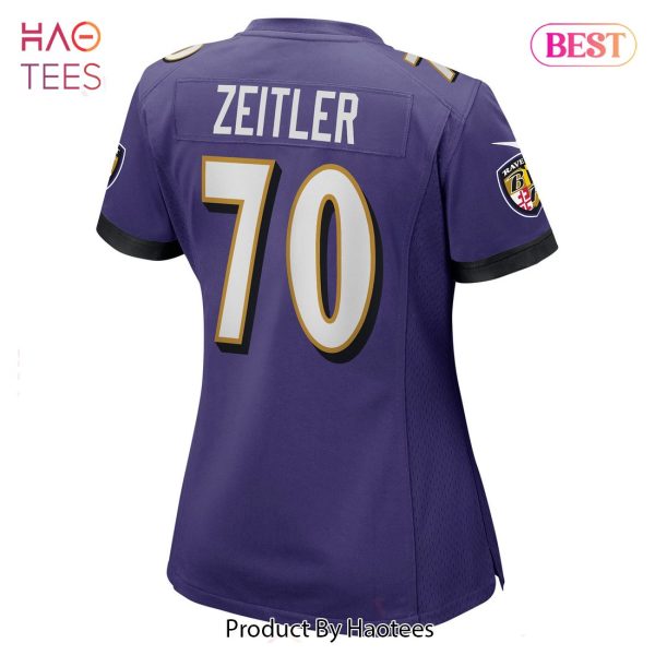 Kevin Zeitler Baltimore Ravens Nike Women’s Game Jersey Purple