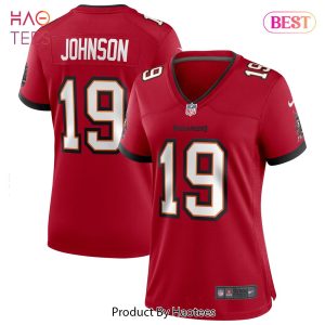 Keyshawn Johnson Tampa Bay Buccaneers Nike Women’s Game Retired Player Jersey Red Keyshawn Johnson Tampa Bay Buccaneers Nike Women’s Game Retired Player Jersey Red