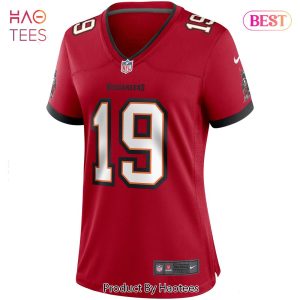 Keyshawn Johnson Tampa Bay Buccaneers Nike Women’s Game Retired Player Jersey Red