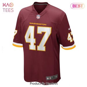 Khaleke Hudson Washington Football Team Nike Game Player Jersey Burgundy