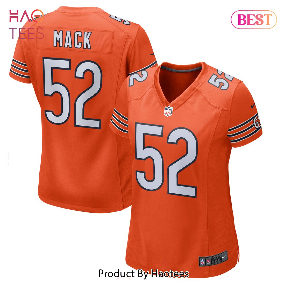 Khalil Mack Chicago Bears Nike Women’s Game Jersey Orange Luxury Store