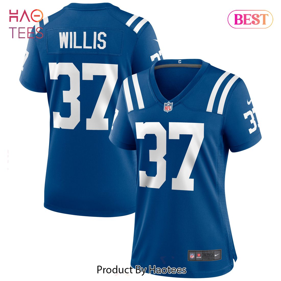 Khari Willis Indianapolis Colts Nike Women’s Game Jersey Royal Luxury Store