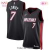 Kyle Lowry Miami Heat Nike Unisex 2022 23 Swingman Jersey Icon Edition Black