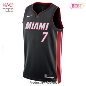 Kyle Lowry Miami Heat Nike Unisex 2022 23 Swingman Jersey Icon Edition Black