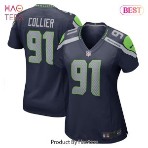 L.J. Collier Seattle Seahawks Nike Women’s Game Jersey College Navy L.J. Collier Seattle Seahawks Nike Women’s Game Jersey College Navy