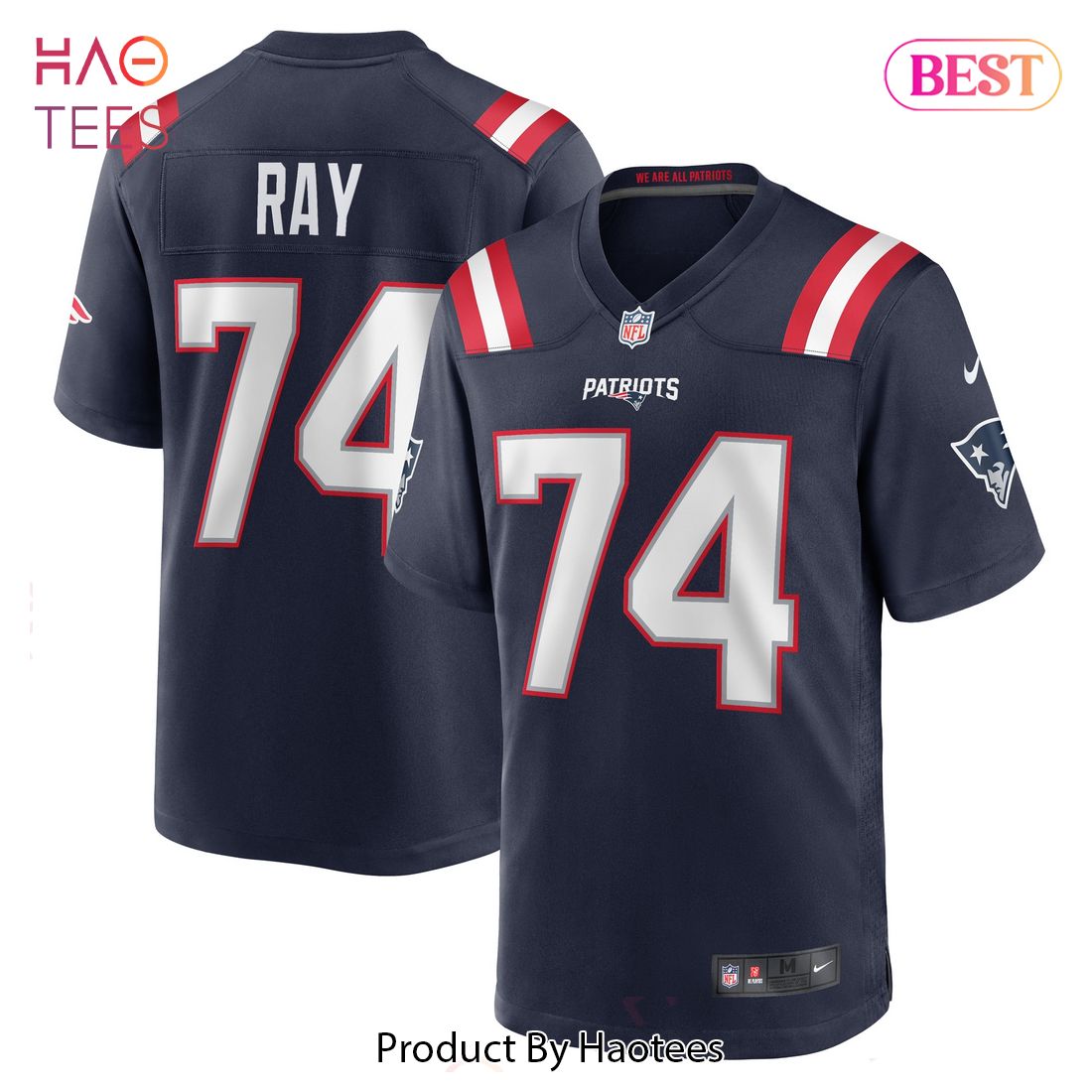 LaBryan Ray New England Patriots Nike Game Player Jersey Navy Luxury Store