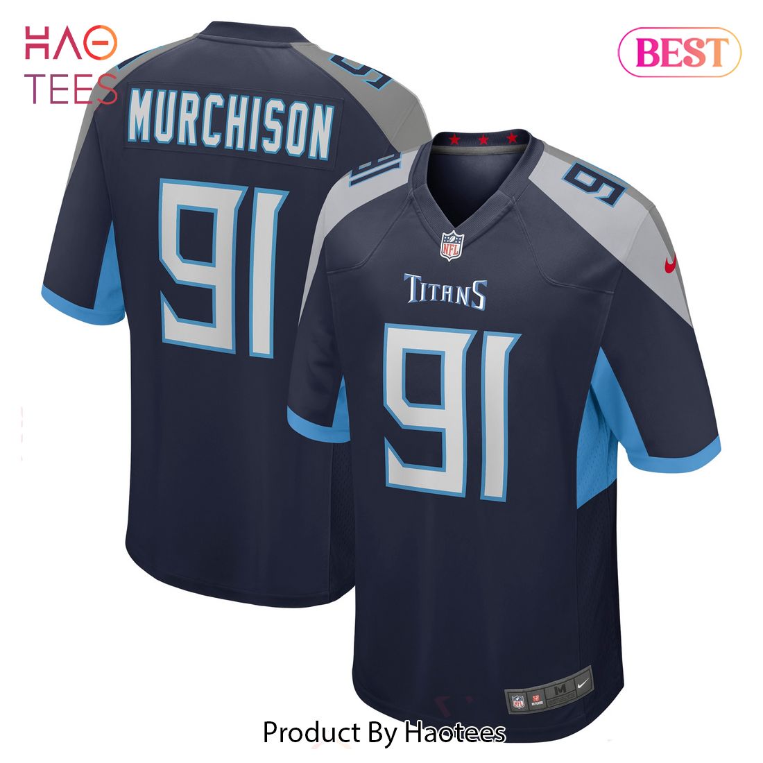 Larrell Murchison Tennessee Titans Nike Game Jersey Navy Luxury Store