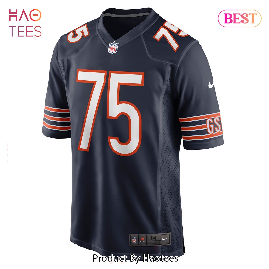 Larry Borom Chicago Bears Nike Game Jersey Navy Luxury Store