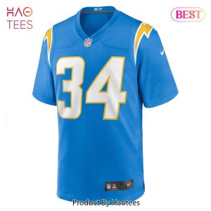 Larry Rountree III Los Angeles Chargers Nike Player Game Jersey Powder Blue