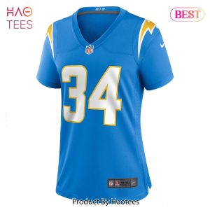 Larry Rountree III Los Angeles Chargers Nike Women’s Player Game Jersey Powder Blue