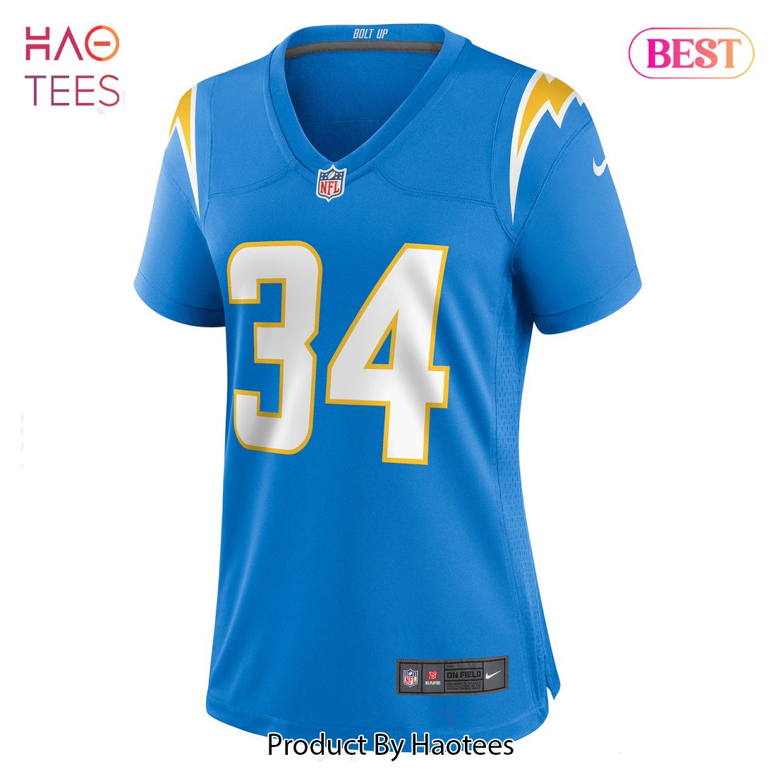 Larry Rountree III Los Angeles Chargers Nike Women’s Player Game Jersey Powder Blue Luxury Store