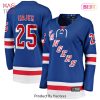 Libor Hajek New York Rangers Fanatics Branded Women’s 2017 18 Home Breakaway Jersey Blue