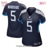 Logan Woodside Tennessee Titans Nike Women’s Game Jersey Navy