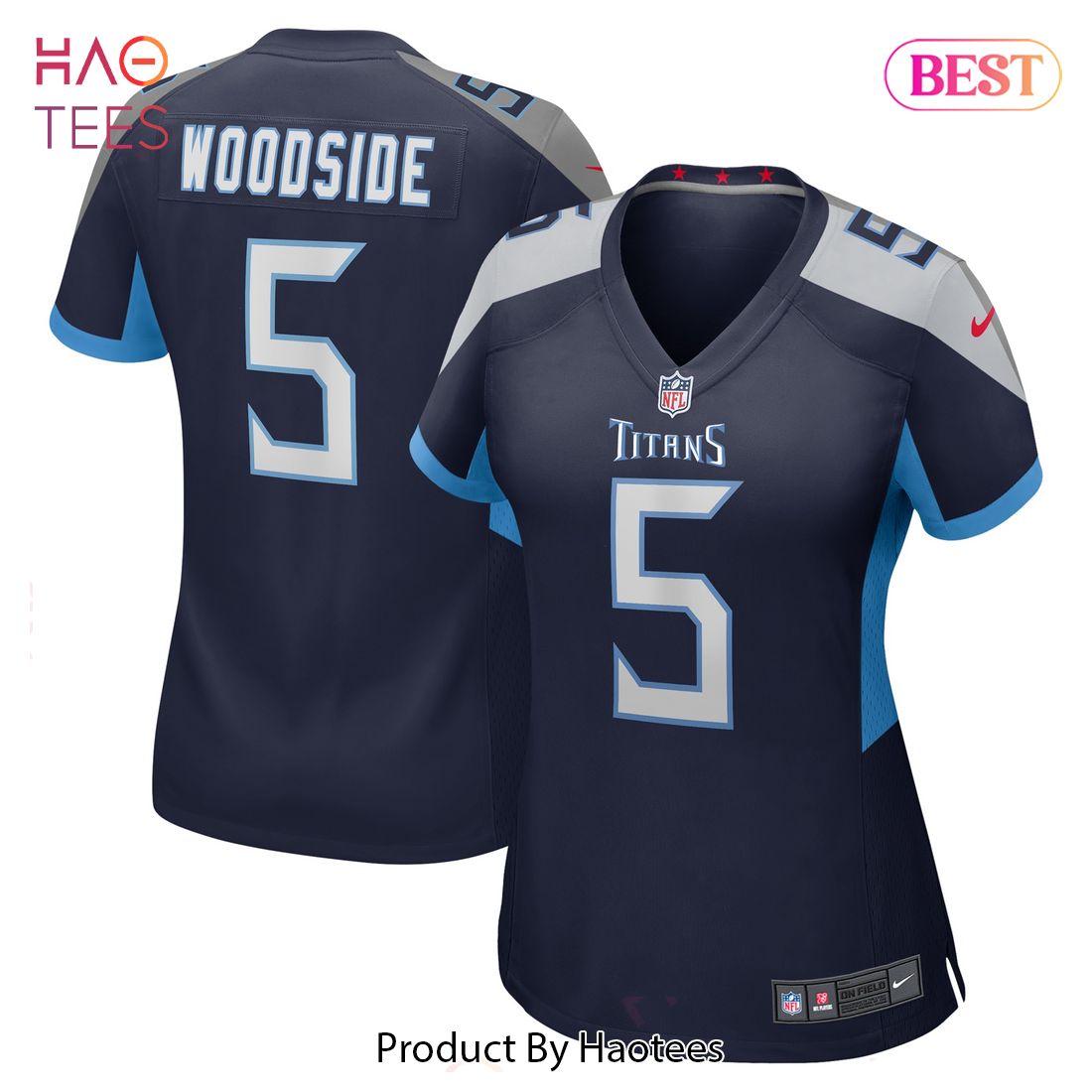 Logan Woodside Tennessee Titans Nike Women’s Game Jersey Navy Luxury Store