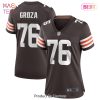 Lou Groza Cleveland Browns Nike Women’s Game Retired Player Jersey Brown