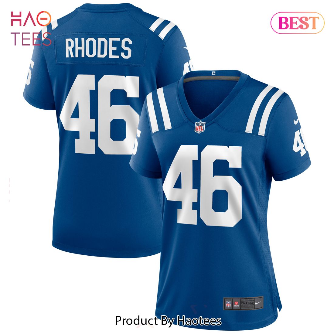 Luke Rhodes Indianapolis Colts Nike Women’s Game Jersey Royal Luxury Store