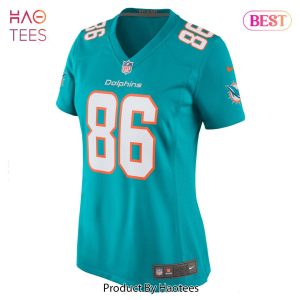 Mack Hollins Miami Dolphins Nike Women’s Game Jersey Aqua