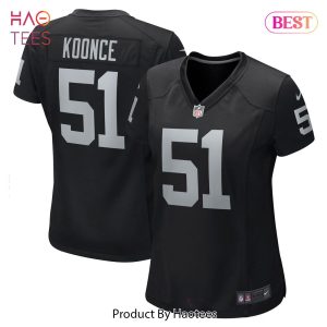 Malcolm Koonce Las Vegas Raiders Nike Women’s Game Jersey Black Malcolm Koonce Las Vegas Raiders Nike Women’s Game Jersey Black
