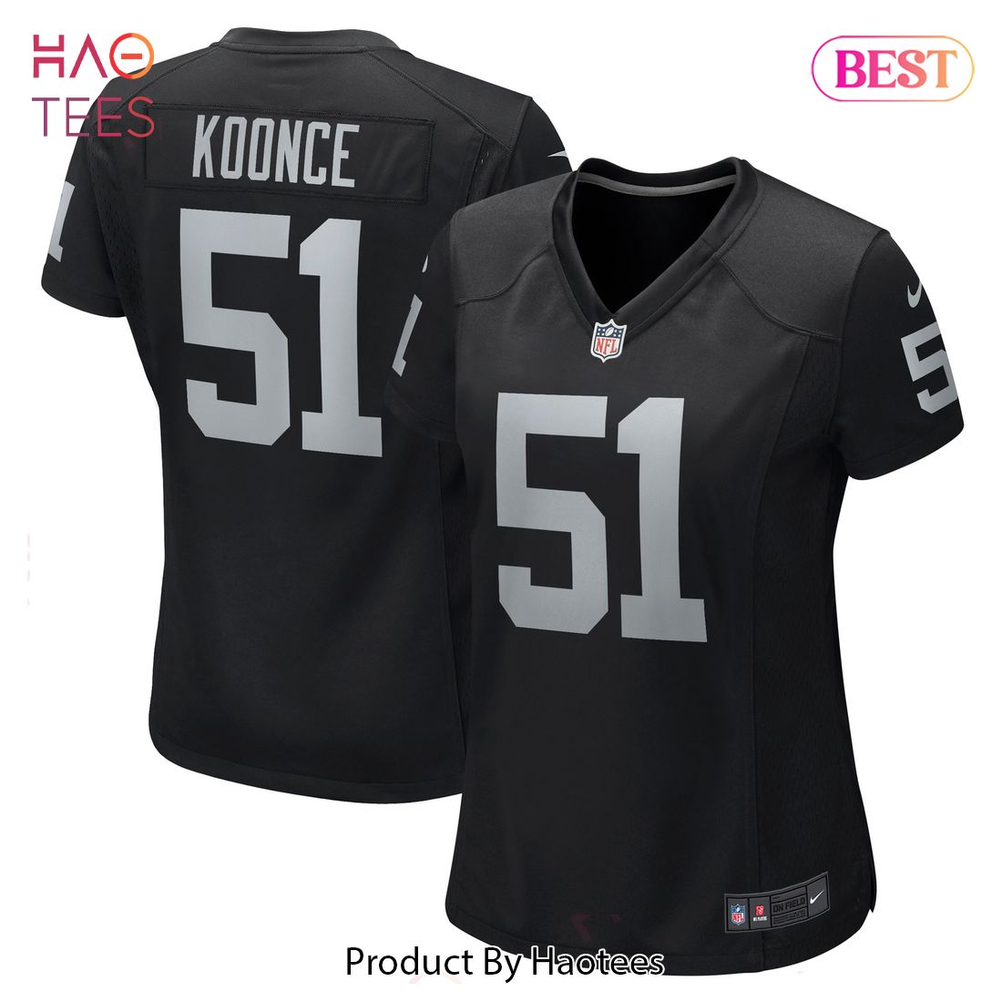 Malcolm Koonce Las Vegas Raiders Nike Women’s Game Jersey Black Luxury Store