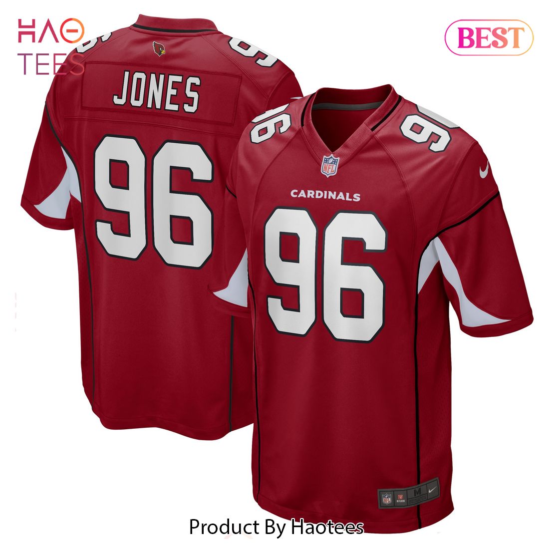 Manny Jones Arizona Cardinals Nike Game Player Jersey Cardinal Luxury Store