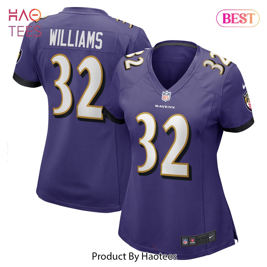 Marcus Williams Baltimore Ravens Nike Women’s Game Jersey Purple Luxury Store