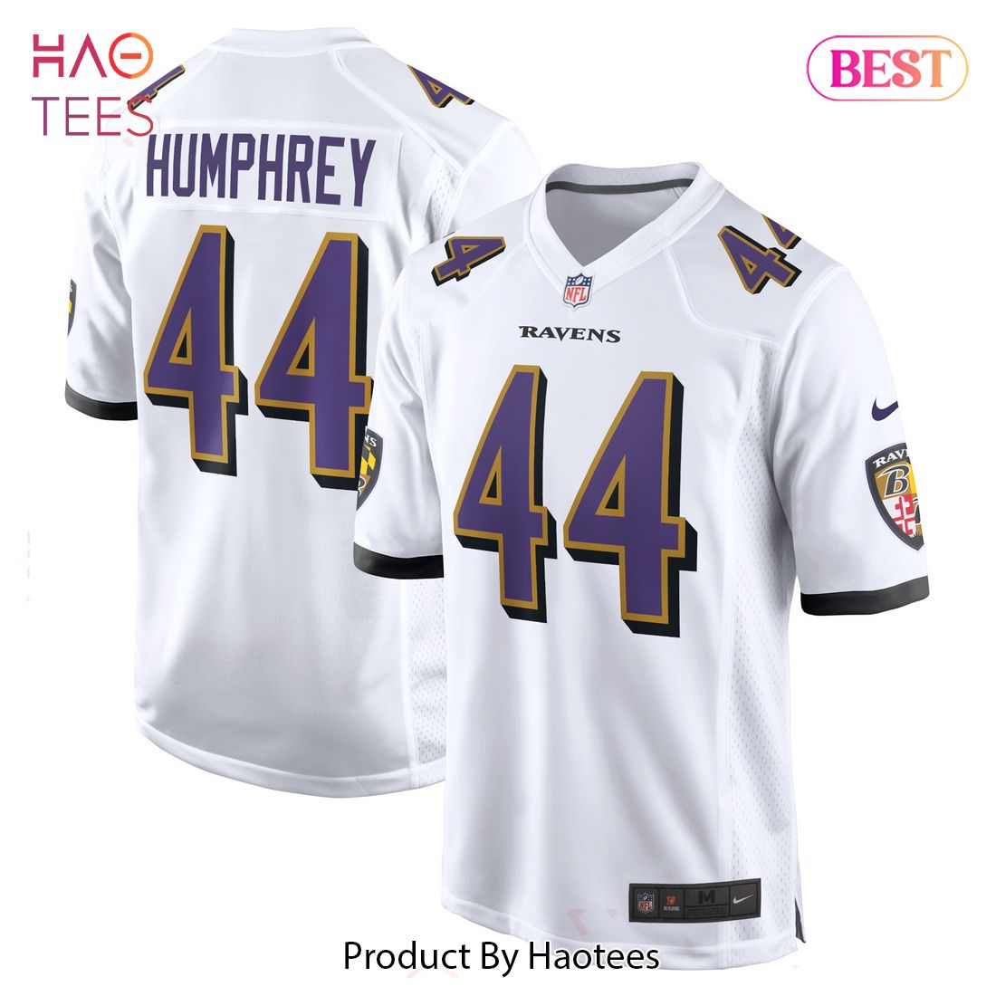 Marlon Humphrey Baltimore Ravens Nike Game Jersey White Luxury Store