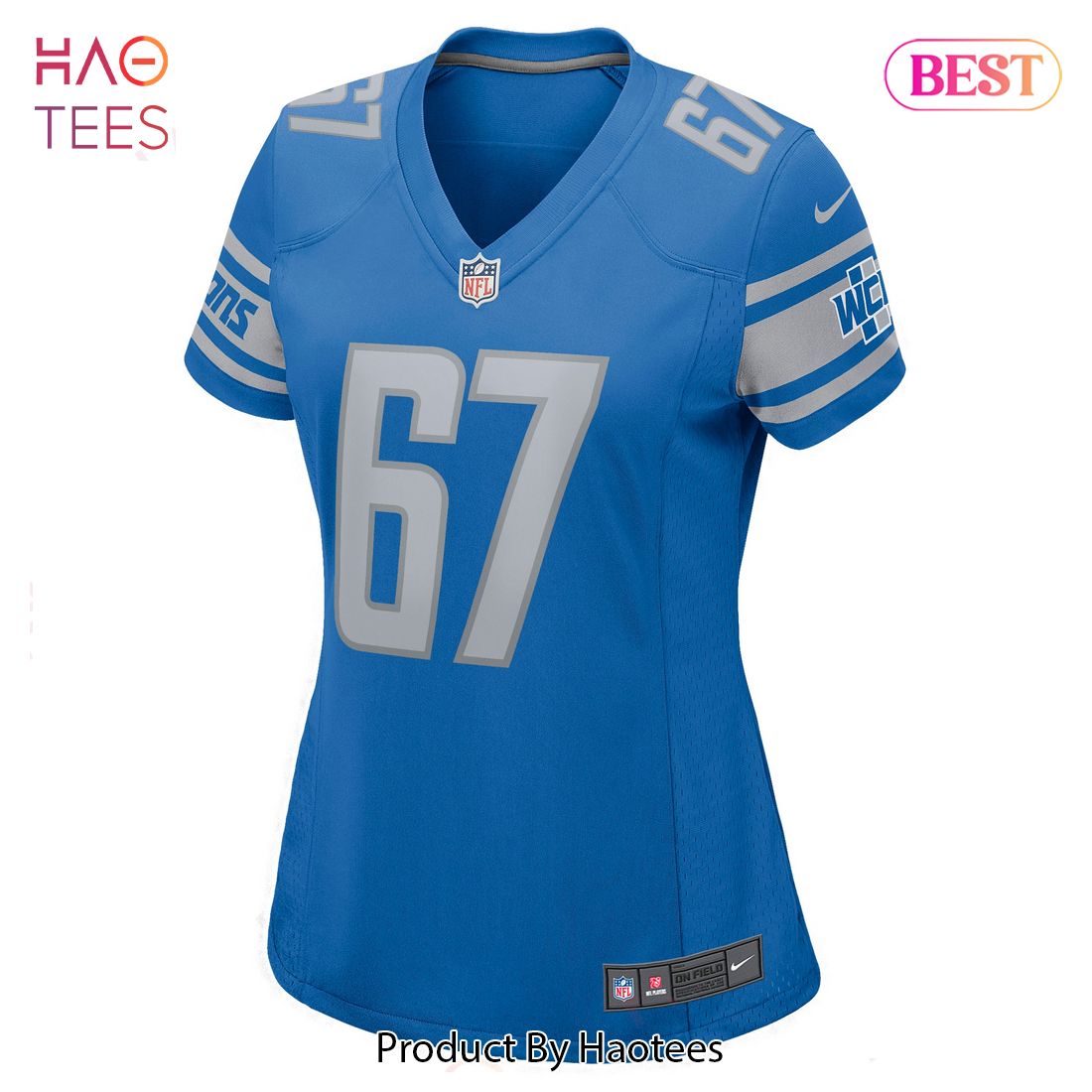 Matt Nelson Detroit Lions Nike Women’s Game Jersey Blue Luxury Store