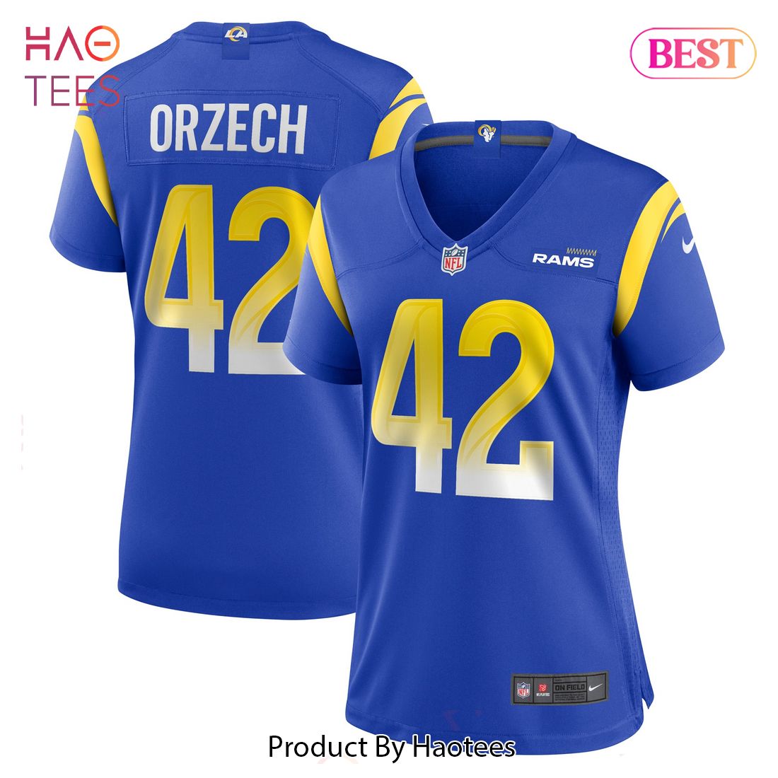 Matthew Orzech Los Angeles Rams Nike Women’s Game Jersey Royal Luxury Store