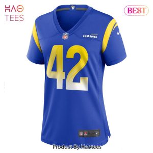Matthew Orzech Los Angeles Rams Nike Women’s Game Jersey Royal