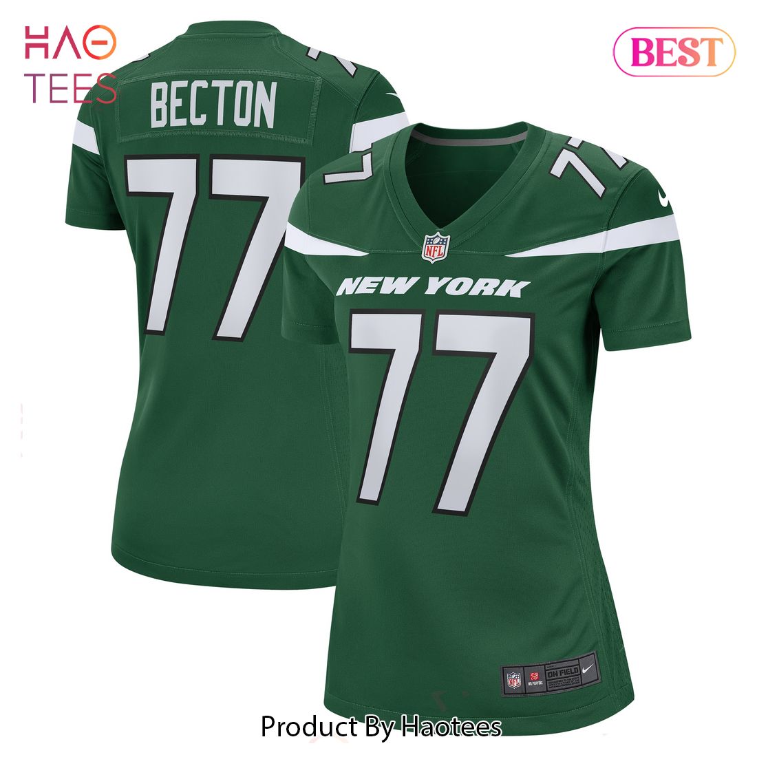 Mekhi Becton New York Jets Nike Women’s Game Jersey Gotham Green Luxury Store