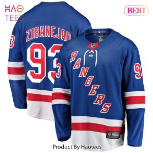 Mika Zibanejad New York Rangers Fanatics Branded Home Breakaway Player Game Jersey Blue