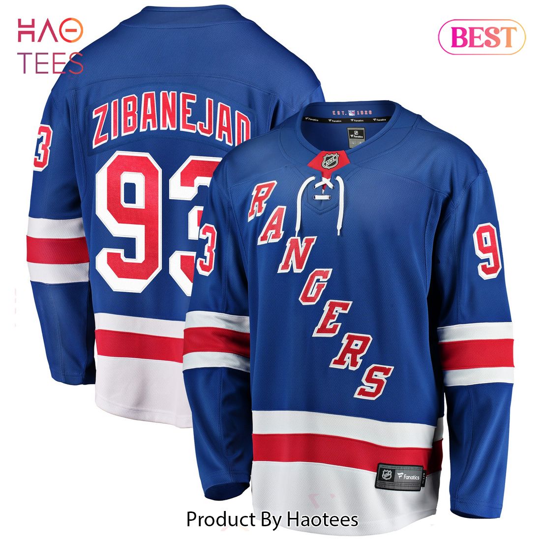 Mika Zibanejad New York Rangers Fanatics Branded Premier Breakaway Player Jersey Royal Mika Zibanejad New York Rangers Fanatics Branded Premier Breakaway Player Jersey Royal