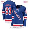 Mika Zibanejad New York Rangers Fanatics Branded Women’s Breakaway Player Jersey Blue