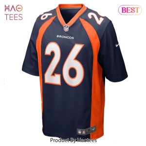 Mike Boone Denver Broncos Nike Home Game Player Jersey Navy