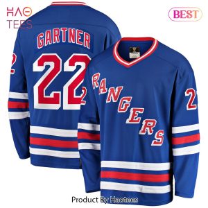 Mike Gartner New York Rangers Fanatics Branded Premier Breakaway Retired Player Jersey Blue Mike Gartner New York Rangers Fanatics Branded Premier Breakaway Retired Player Jersey Blue